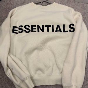 Fear of God Essentials Crewneck Off-white